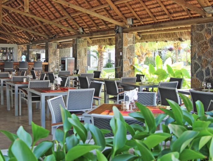 Lunch outdoor restaurant